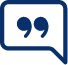 Quotation mark icon