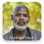 Headshot of Phil, actor portrayal